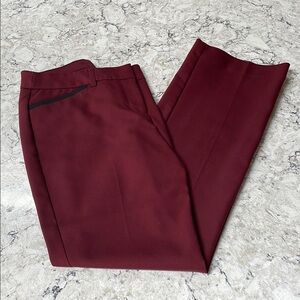 Express Red Dress Pants Full-Length